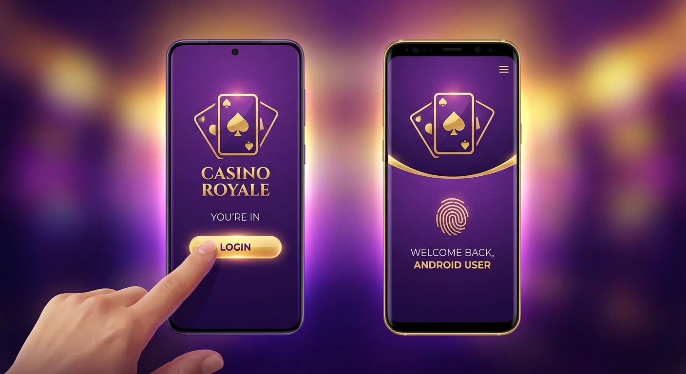 Mobile Login on Smartphone